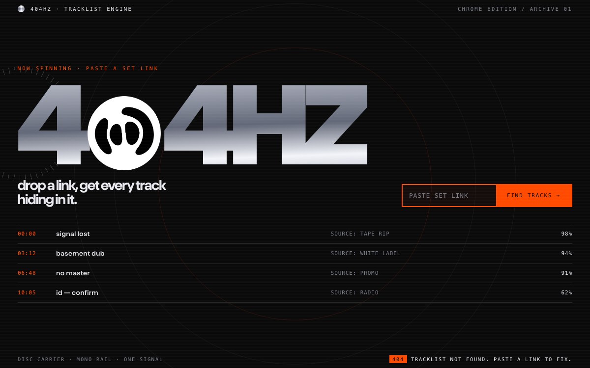 chrome archive mockup