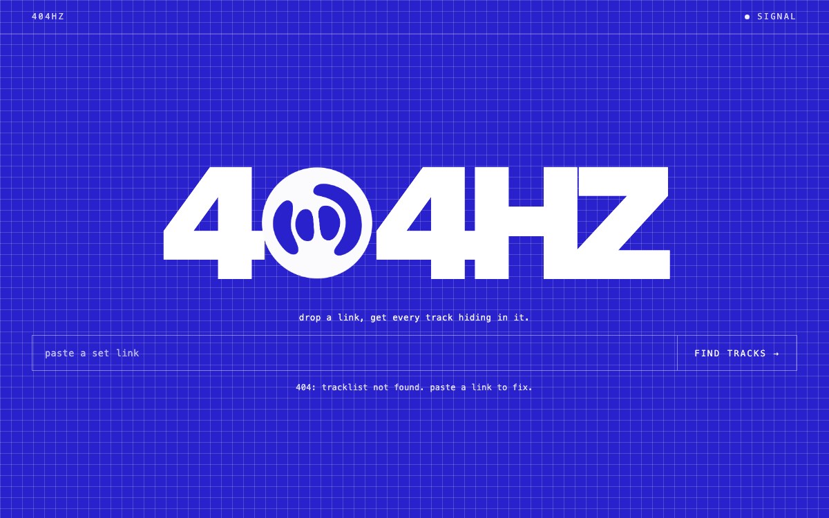 blue readout mockup